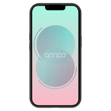 AMPD - TPU / Acrylic Bumper Case for Apple iPhone 13 - Black