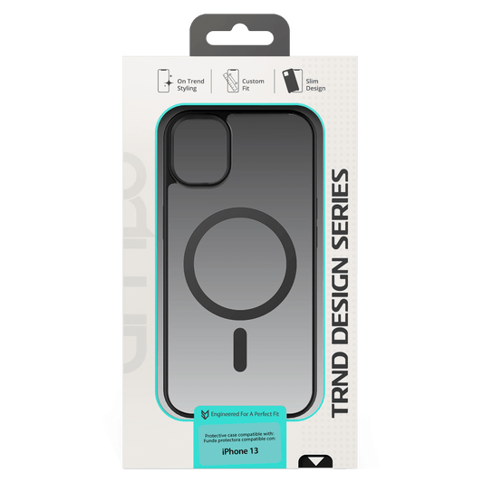 AMPD - TPU / Acrylic Bumper Case for Apple iPhone 13 - Black