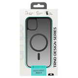AMPD - TPU / Acrylic Bumper Case for Apple iPhone 13 - Black