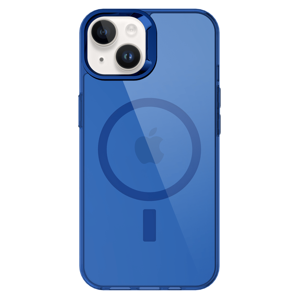 AMPD - TPU / Acrylic Drop MagSafe Case for Apple iPhone 13 - Blue