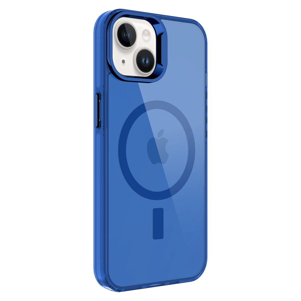 AMPD - TPU / Acrylic Drop MagSafe Case for Apple iPhone 13 - Blue