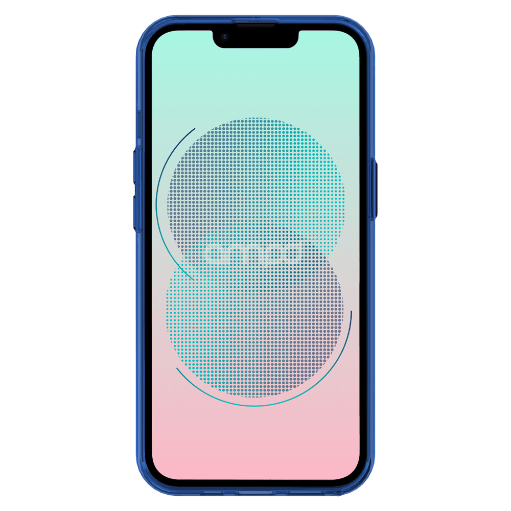 AMPD - TPU / Acrylic Drop MagSafe Case for Apple iPhone 13 - Blue