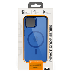AMPD - TPU / Acrylic Drop MagSafe Case for Apple iPhone 13 - Blue