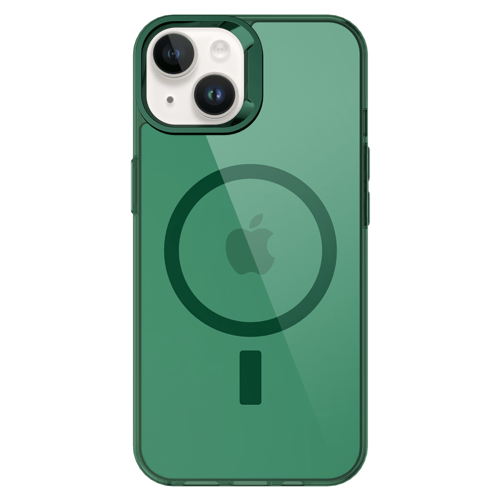 AMPD - TPU / Acrylic Drop MagSafe Case for Apple iPhone 13 - Green