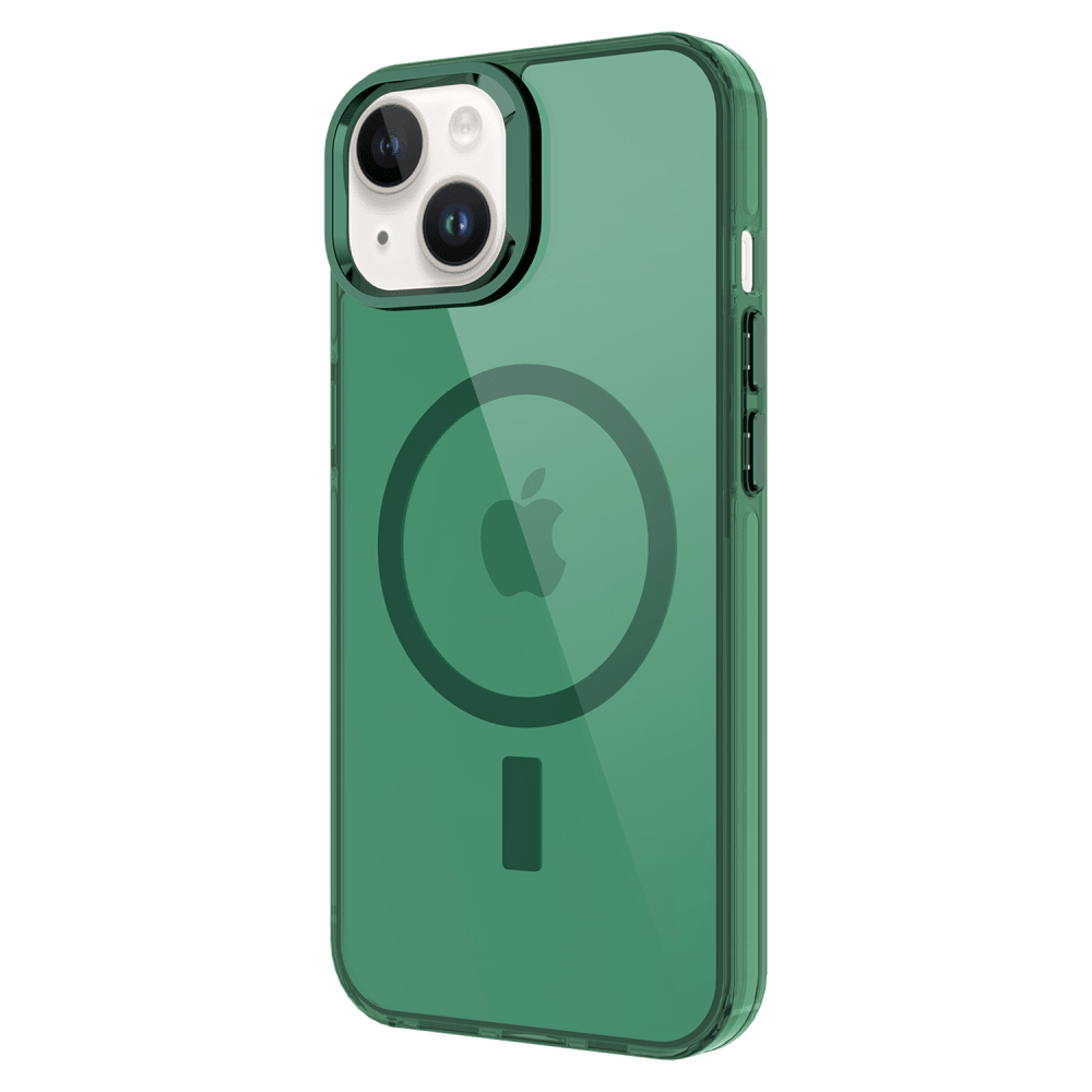 AMPD - TPU / Acrylic Drop MagSafe Case for Apple iPhone 13 - Green