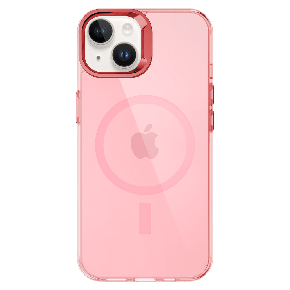 AMPD - TPU / Acrylic Drop MagSafe Case for Apple iPhone 13 - Pink