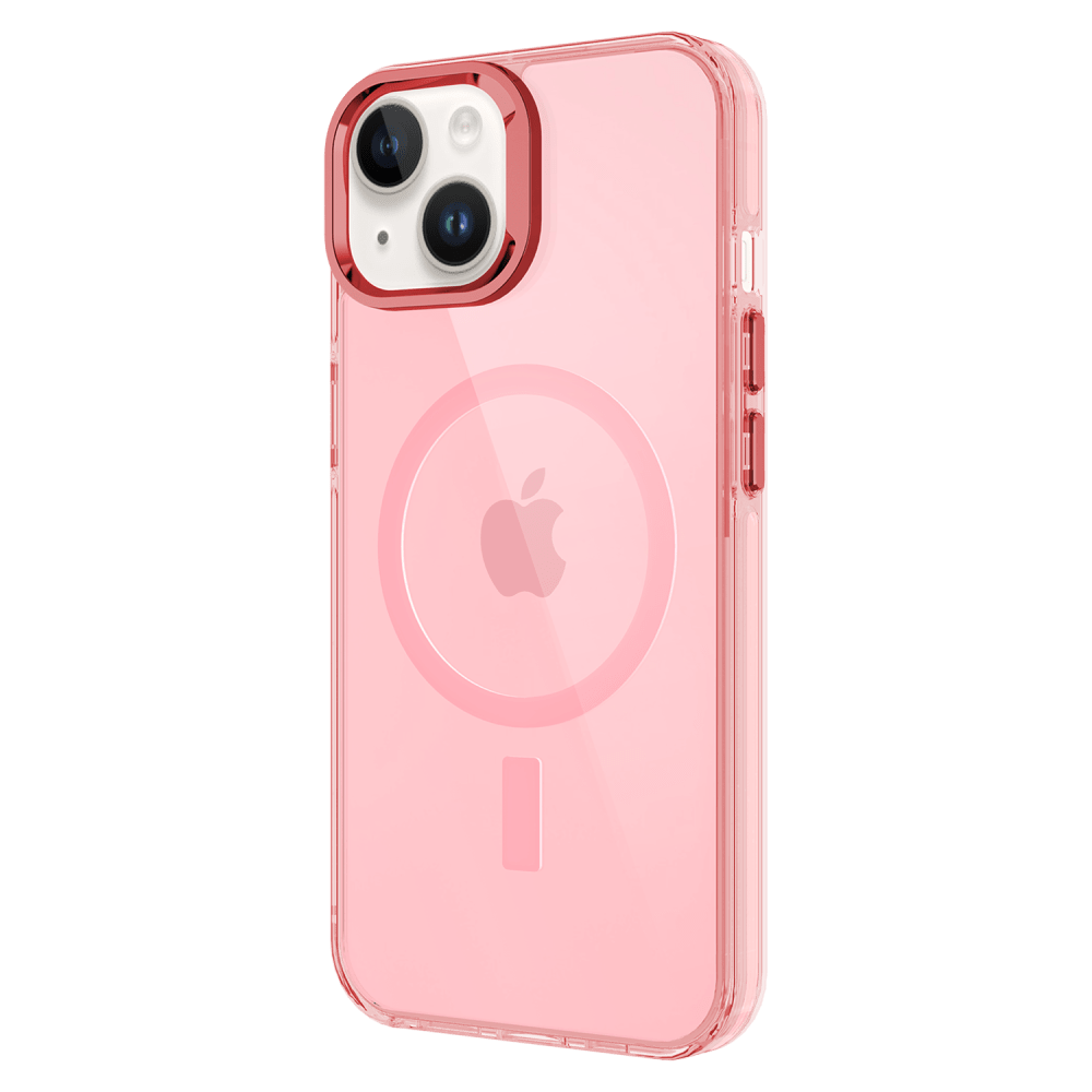 AMPD - TPU / Acrylic Drop MagSafe Case for Apple iPhone 13 - Pink