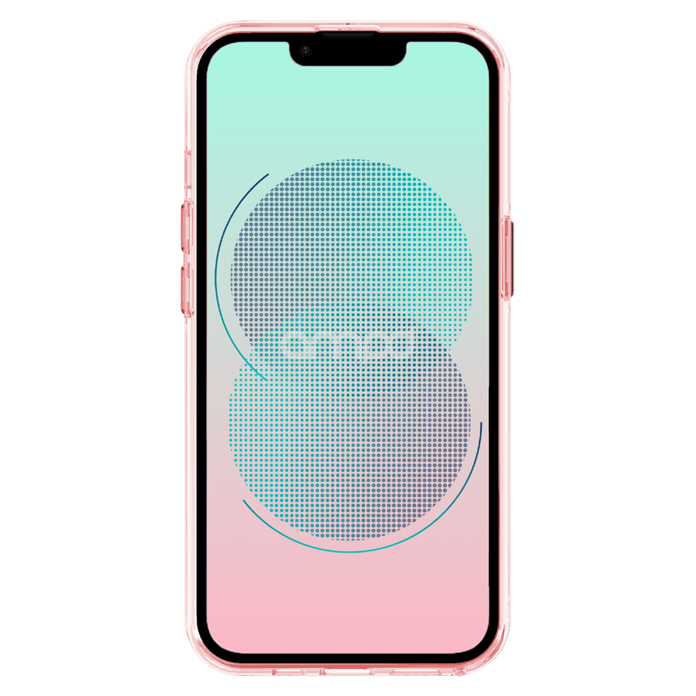 AMPD - TPU / Acrylic Drop MagSafe Case for Apple iPhone 13 - Pink