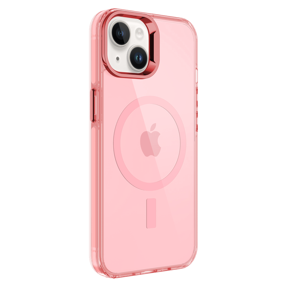 AMPD - TPU / Acrylic Drop MagSafe Case for Apple iPhone 13 - Pink