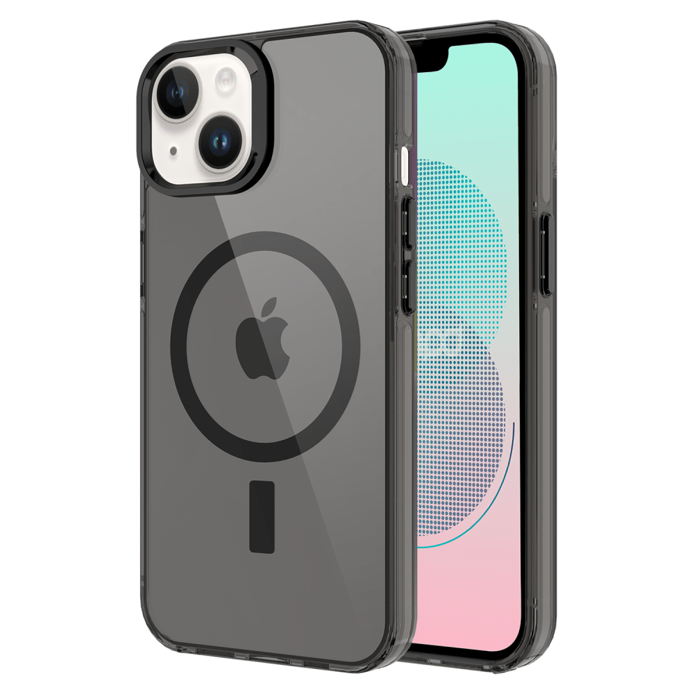 AMPD - TPU / Acrylic Drop MagSafe Case for Apple iPhone 13 - Grey