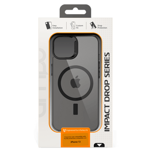 AMPD - TPU / Acrylic Drop MagSafe Case for Apple iPhone 13 - Grey