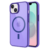 AMPD - TPU / Acrylic Drop MagSafe Case for Apple iPhone 13 - Purple
