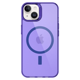 AMPD - TPU / Acrylic Drop MagSafe Case for Apple iPhone 13 - Purple