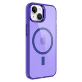 AMPD - TPU / Acrylic Drop MagSafe Case for Apple iPhone 13 - Purple