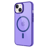AMPD - TPU / Acrylic Drop MagSafe Case for Apple iPhone 13 - Purple