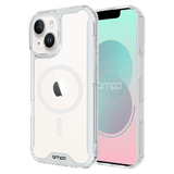 AMPD - TPU / Acrylic Crystal Clear Case for Apple iPhone 13 - Clear
