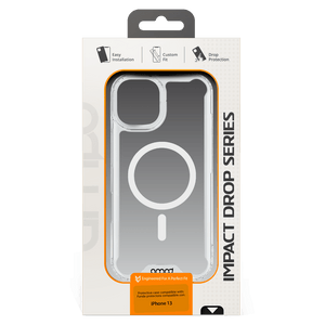 AMPD - TPU / Acrylic Crystal Clear Case for Apple iPhone 13 - Clear