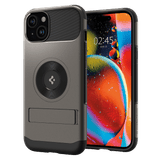 Spigen - Slim Armor MagSafe Case for Apple iPhone 15 - Gunmetal