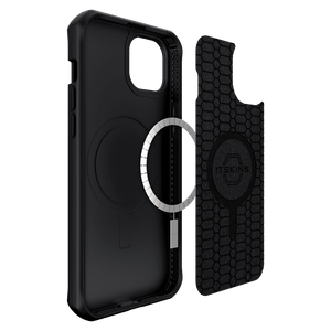 ITSKINS - Hybrid_R Silk MagSafe Case for Apple iPhone 14 / 13 - Black