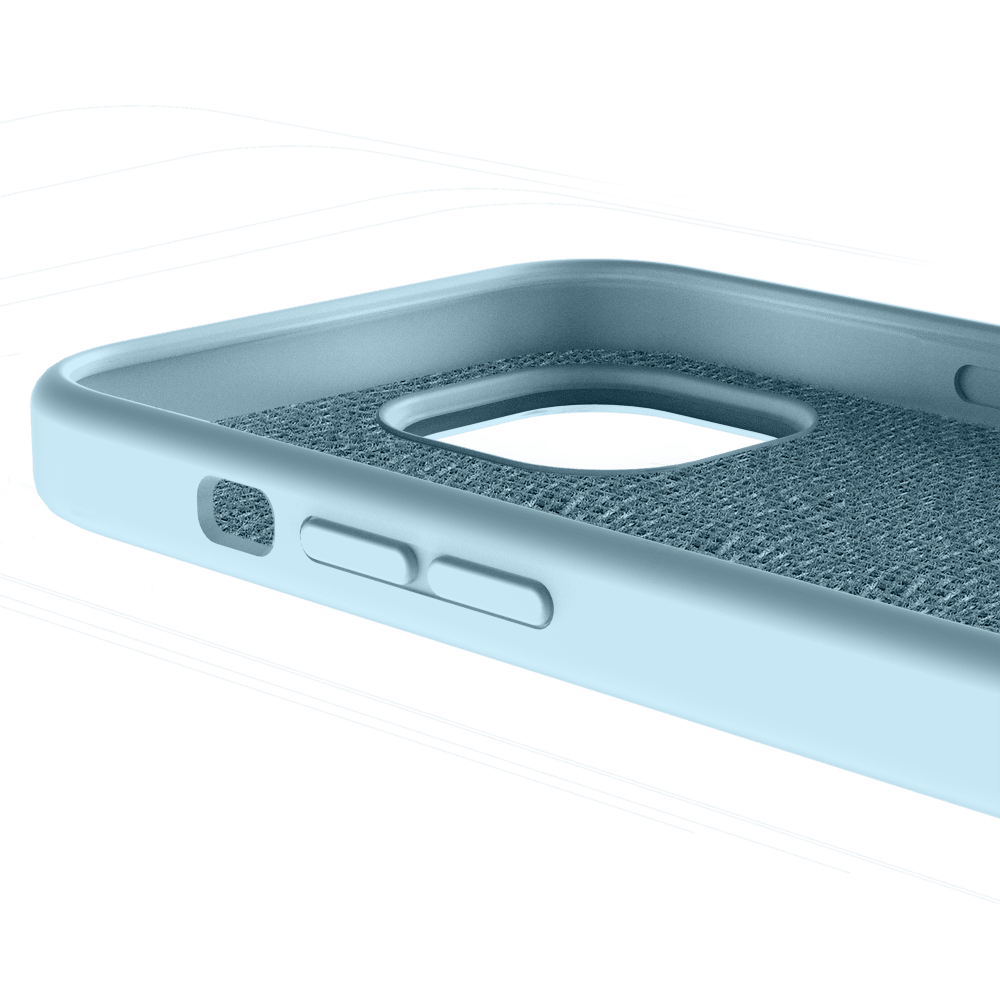 Avana - Velvet MagSafe Case for Apple iPhone 15 / iPhone 14 / iPhone 13 - Sky