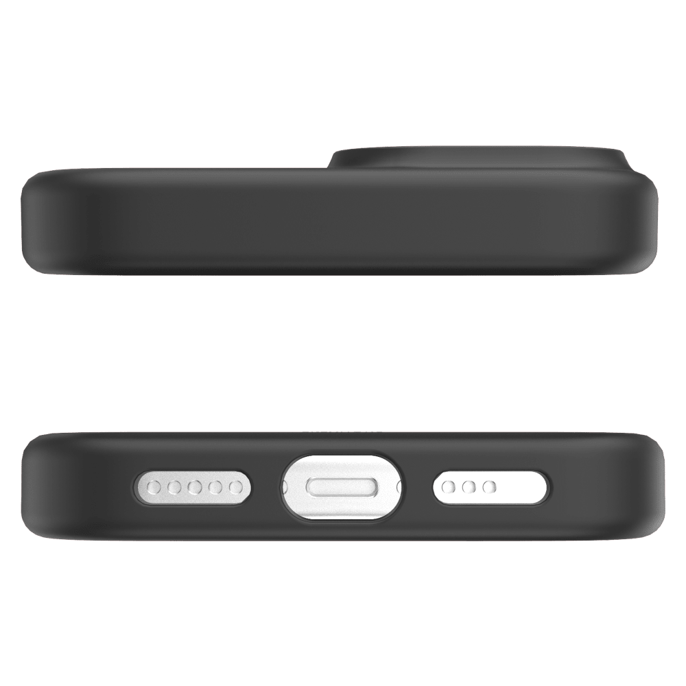 Avana - Velvet MagSafe Case for Apple iPhone 15 / iPhone 14 / iPhone 13 / iPhone 16e - Black