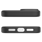Avana - Velvet MagSafe Case for Apple iPhone 15 / iPhone 14 / iPhone 13 / iPhone 16e - Black
