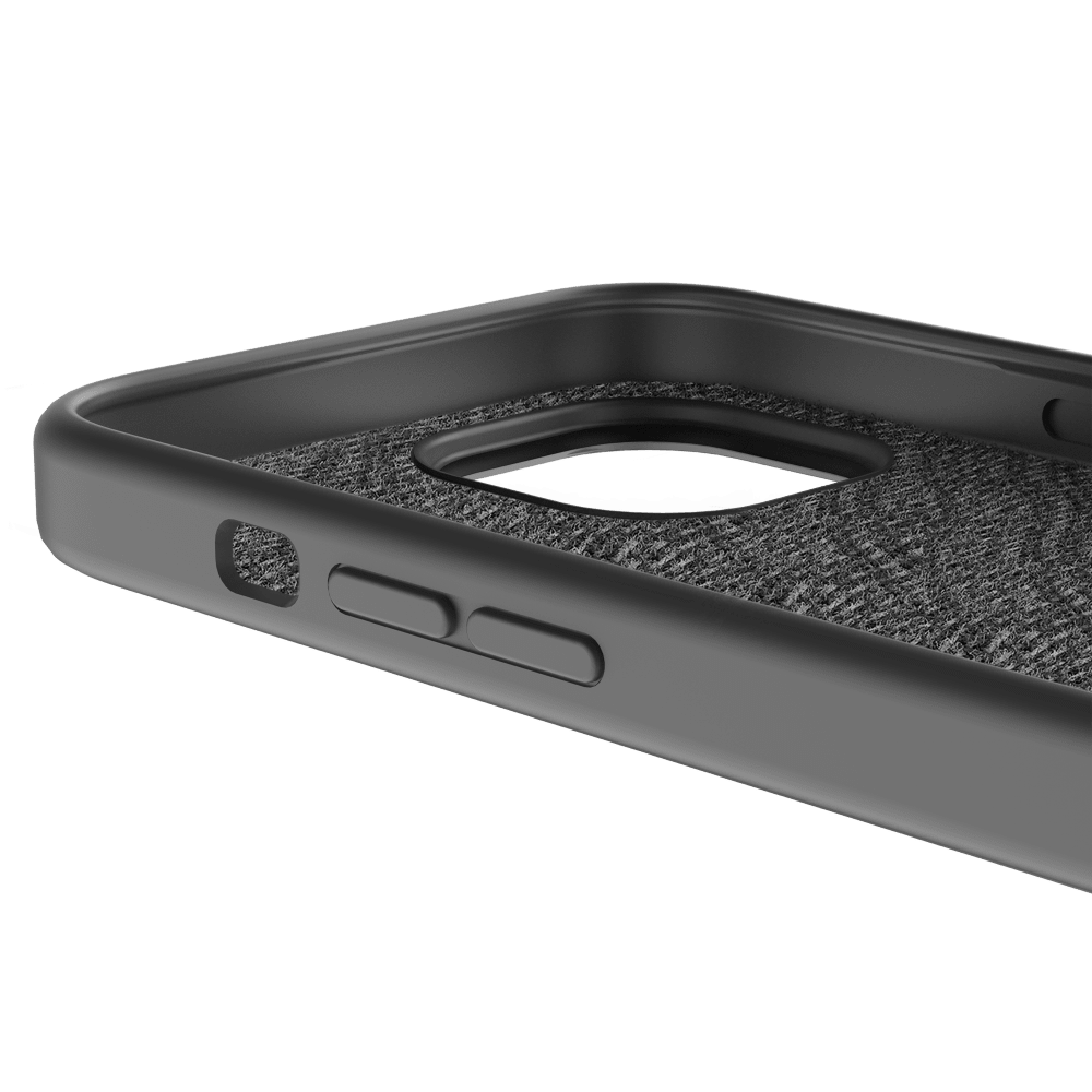 Avana - Velvet MagSafe Case for Apple iPhone 15 / iPhone 14 / iPhone 13 / iPhone 16e - Black