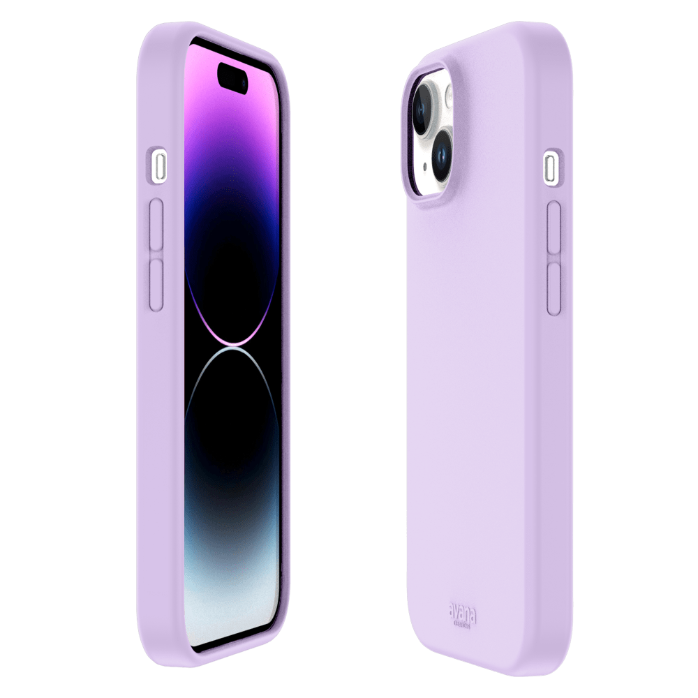 Avana - Velvet MagSafe Case for Apple iPhone 15 / iPhone 14 / iPhone 13 / iPhone 16e - Lavender