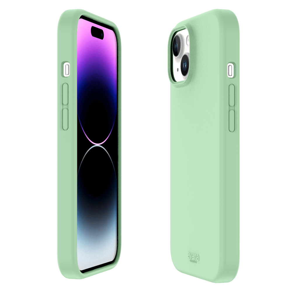 Avana - Velvet MagSafe Case for Apple iPhone 15 / iPhone 14 / iPhone 13 - Sage