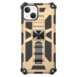 AMPD - Dual Layer SpiderKick Case for Apple iPhone 13 - Gold