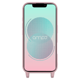 AMPD - Real Feel TPU Crossbody Strap Case for Apple iPhone 13 - Mauve
