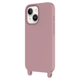 AMPD - Real Feel TPU Crossbody Strap Case for Apple iPhone 13 - Mauve