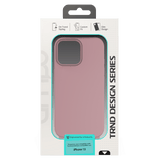 AMPD - Real Feel TPU Crossbody Strap Case for Apple iPhone 13 - Mauve