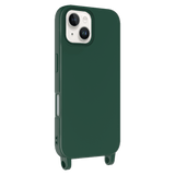 AMPD - Real Feel TPU Crossbody Strap Case for Apple iPhone 13 - Green