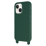 AMPD - Real Feel TPU Crossbody Strap Case for Apple iPhone 13 - Green