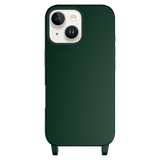 AMPD - Real Feel TPU Crossbody Strap Case for Apple iPhone 13 - Green