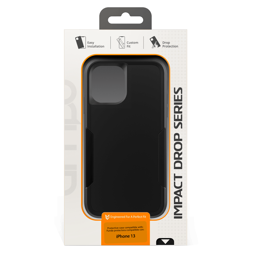 AMPD - Military Drop Case for Apple iPhone 13 - Black