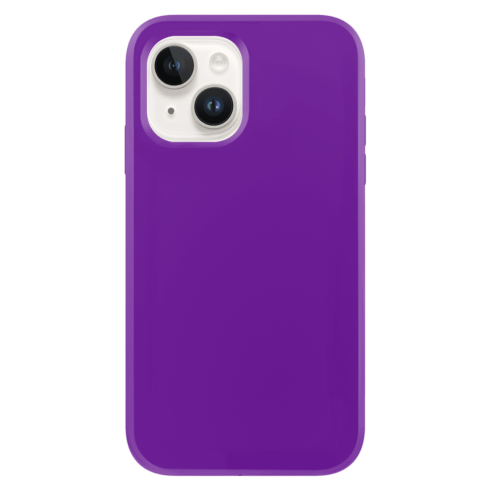 AMPD - Dual Layer Classic Slim Case for Apple iPhone 13 - Purple