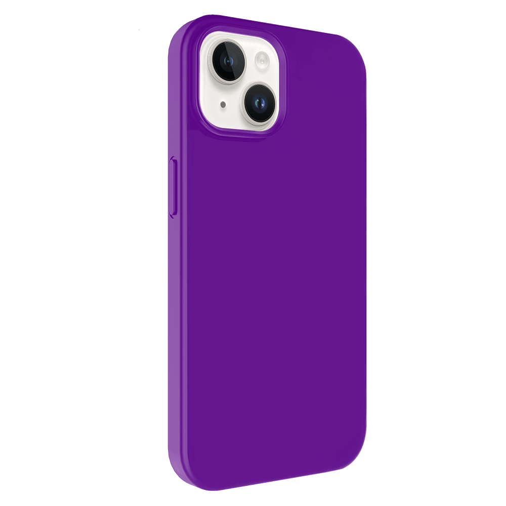 AMPD - Dual Layer Classic Slim Case for Apple iPhone 13 - Purple