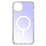 ITSKINS - Hybrid_R Iridescent MagSafe Case for Apple iPhone 15 / iPhone 14 / iPhone 13 - Iridescent Violet