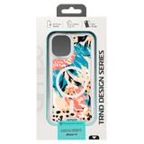 AMPD - HD Print MagSafe Case for Apple iPhone 13 - Blue Blossom