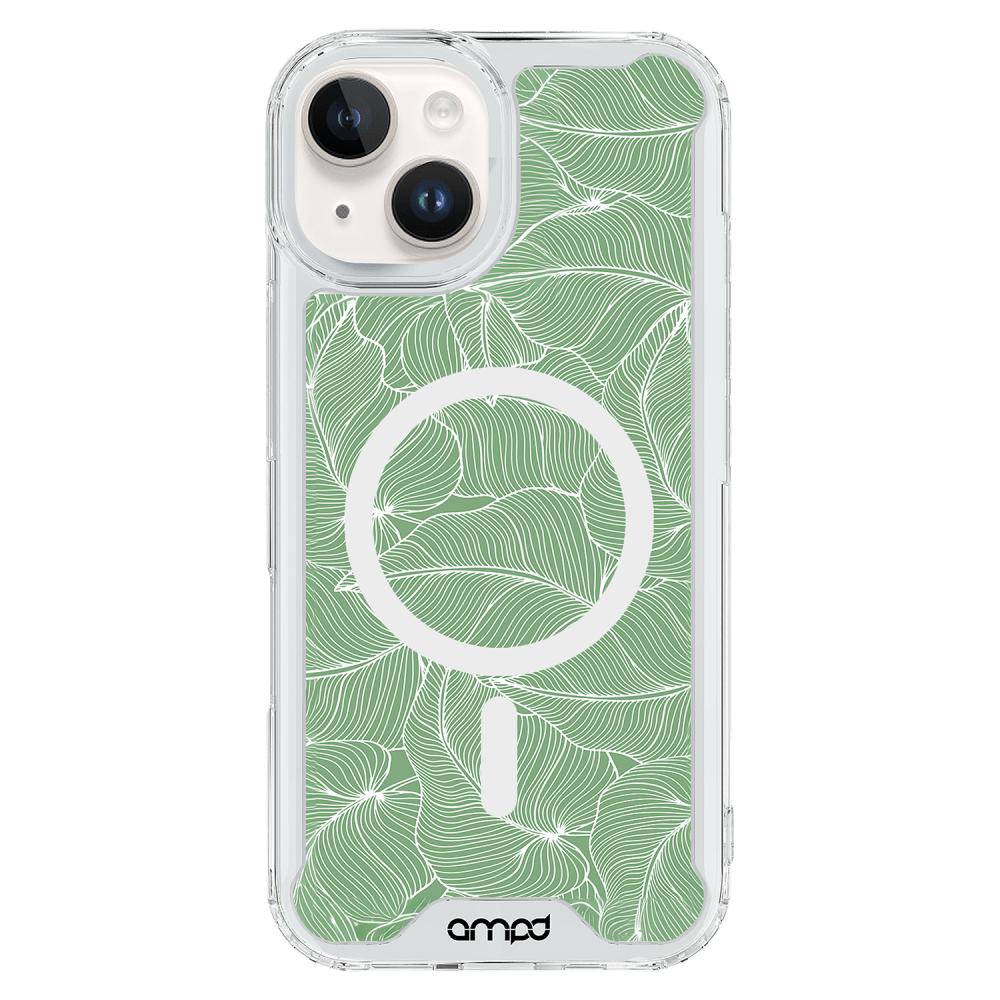 AMPD - HD Print MagSafe Case for Apple iPhone 13 - Palm