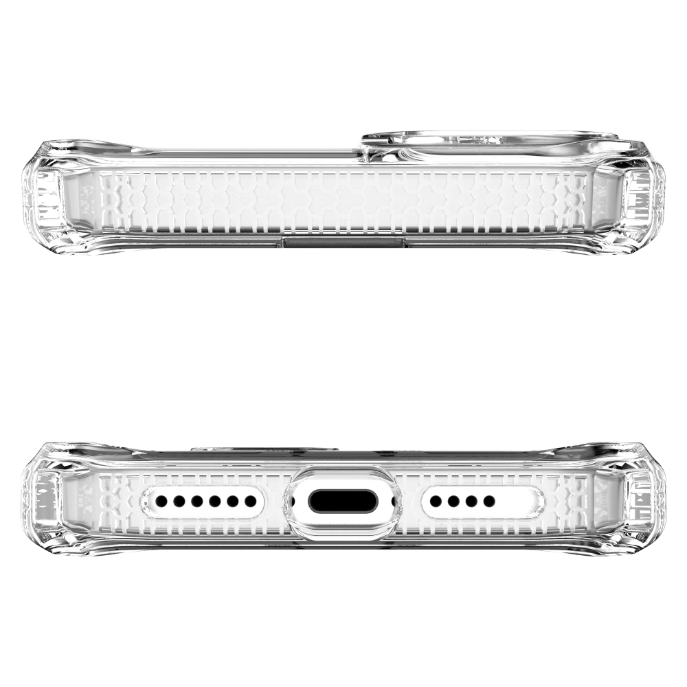 ITSKINS - Supreme_R Clear MagSafe Case for Apple iPhone 15 Plus / iPhone 14 Plus - Transparent