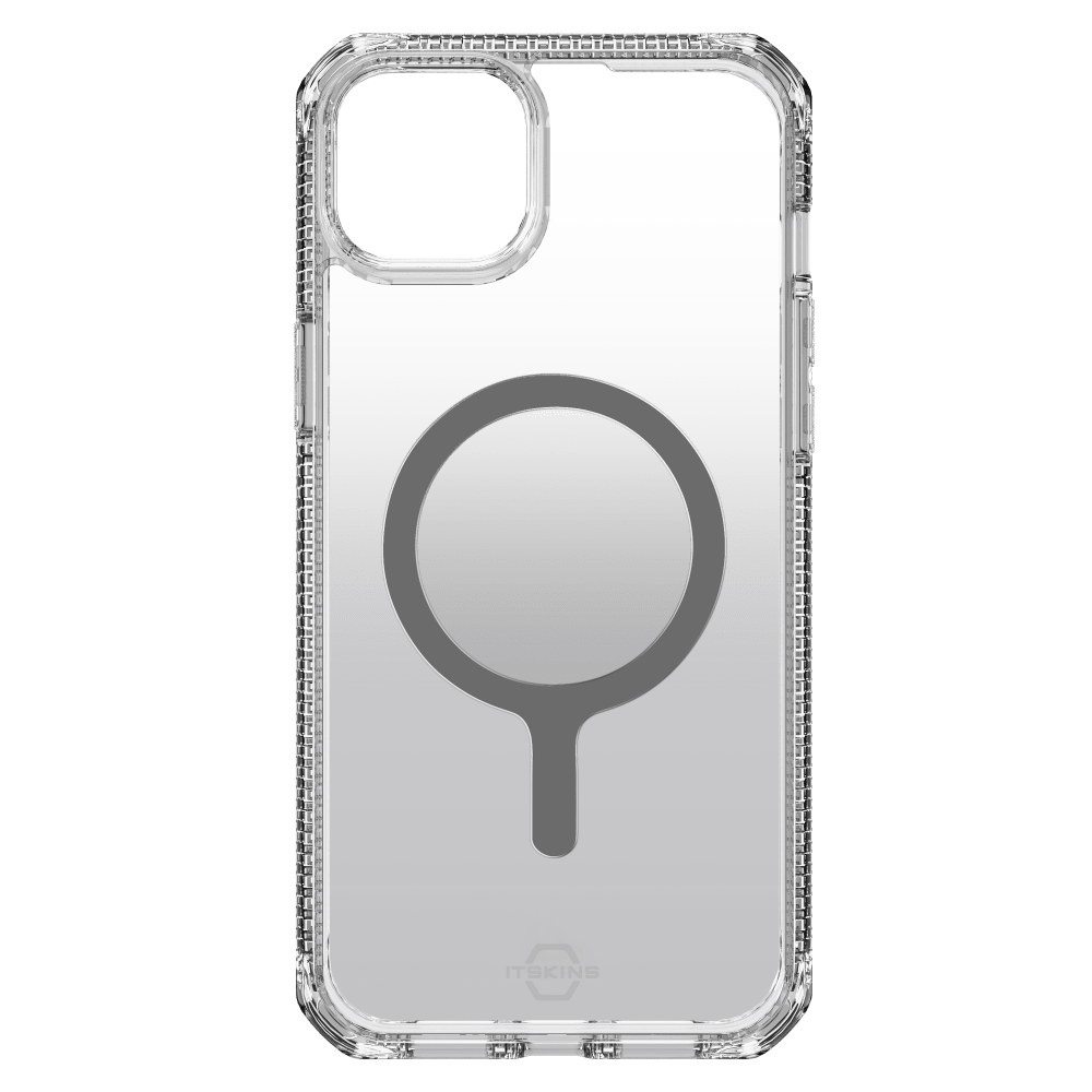 ITSKINS - Hybrid_R Ombre MagSafe Case for Apple iPhone 15 Plus / iPhone 14 Plus - Smoke