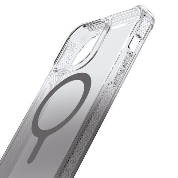 ITSKINS - Hybrid_R Ombre MagSafe Case for Apple iPhone 15 Plus / iPhone 14 Plus - Smoke