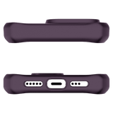 ITSKINS - Hybrid_R Frost MagSafe Case for Apple iPhone 15 Plus / iPhone 14 Plus - Deep Purple