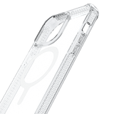 ITSKINS - Hybrid_R Clear MagSafe Case for Apple iPhone 15 Plus / iPhone 14 Plus - Transparent