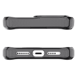 ITSKINS - Hybrid_R Clear Case for Apple iPhone 15 Plus / iPhone 14 Plus - Black and Transparent
