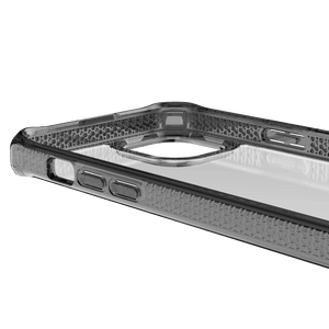 ITSKINS - Hybrid_R Clear Case for Apple iPhone 15 Plus / iPhone 14 Plus - Black and Transparent
