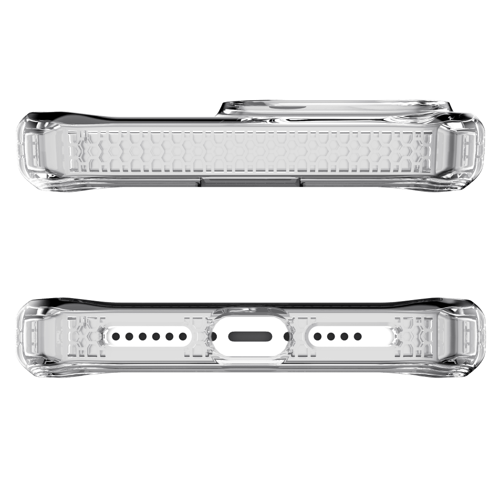 ITSKINS - Hybrid_R Clear Case for Apple iPhone 15 Plus / iPhone 14 Plus - Transparent